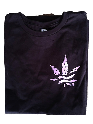 Let Freedom Grow- Black & Pink Shirt